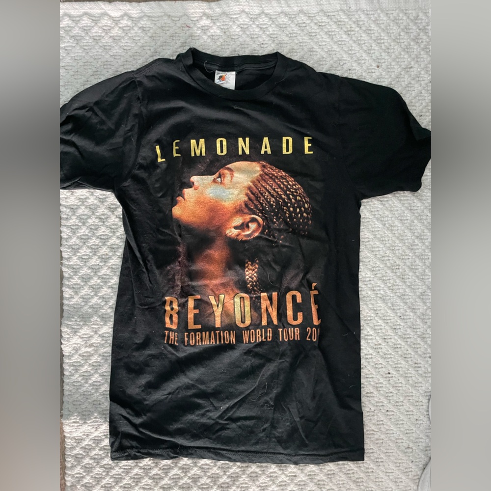 Beyonce Lemonade , The Formation World Tour 2016 black shirt size small